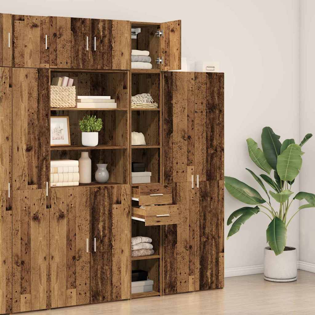 Mobile da Storage Slim Legno vecchio 30 x 42.5 x 225 cm - homemem39