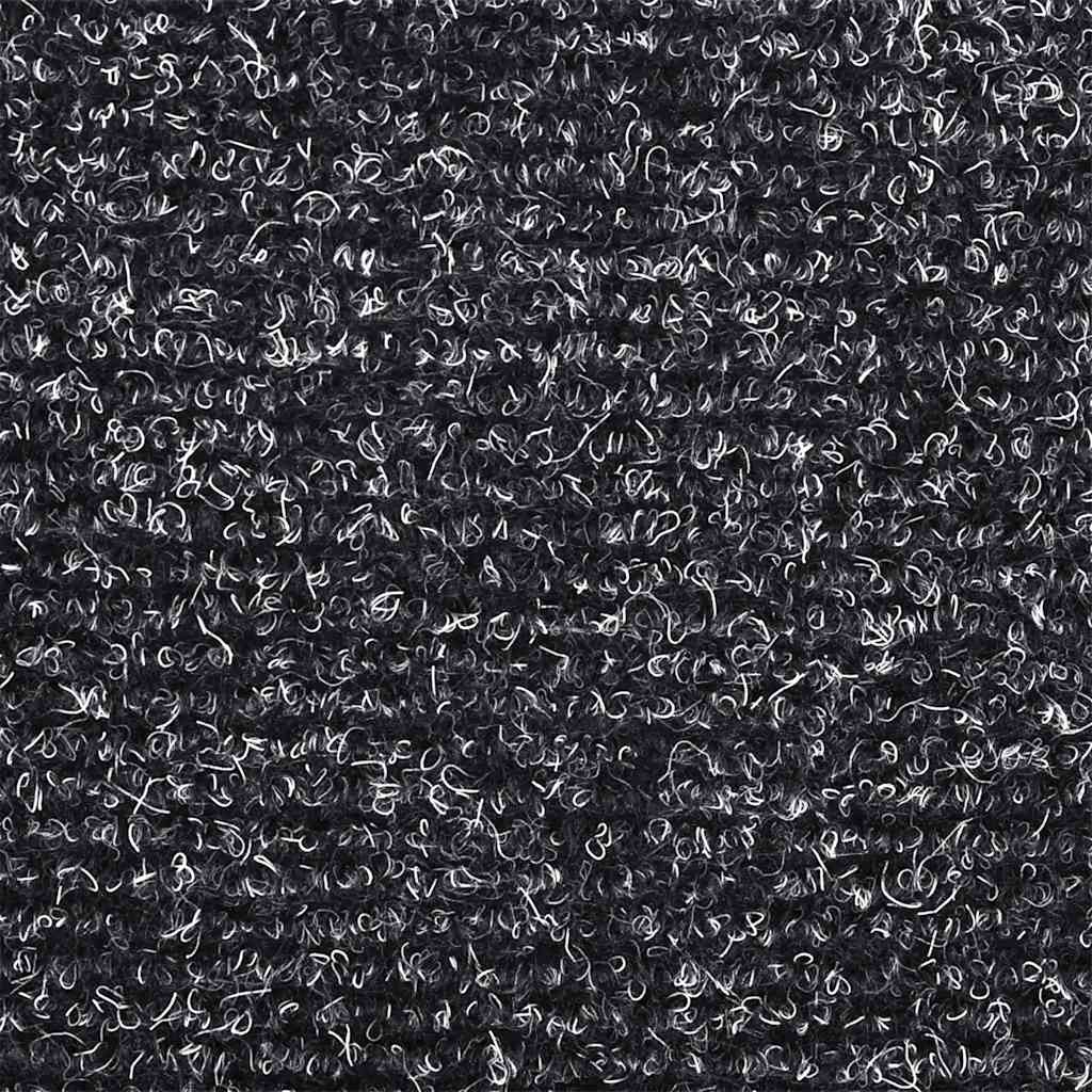 Tappetini per scale autoadesivi 20 pz 56x17x3 cm Grigio scuro semicircolari | homemem39