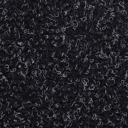Tappetini per scale autoadesivi 20 pz 56x17x3 cm neri semicircolari