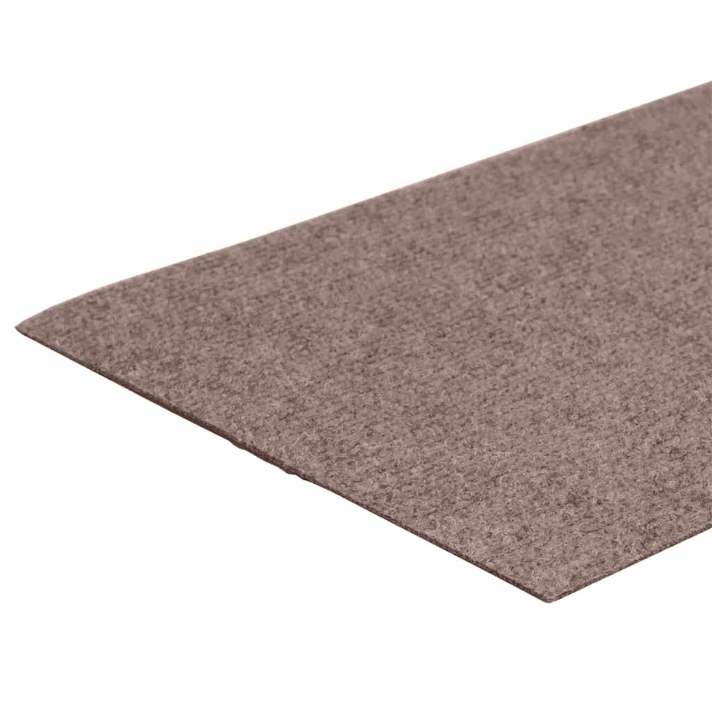Tappetini per scale autoadesivi 30 pz 60x25 cm marrone chiaro rettangolari | homemem39