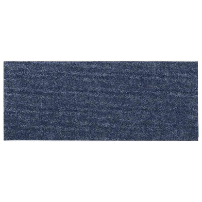 Tappetini per scale autoadesivi 30 pz 60x25 cm Grigio Blu Rettangolari | homemem39