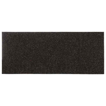 Tappetini per scale autoadesivi 30 pz 60x25 cm marrone scuro rettangolari | homemem39