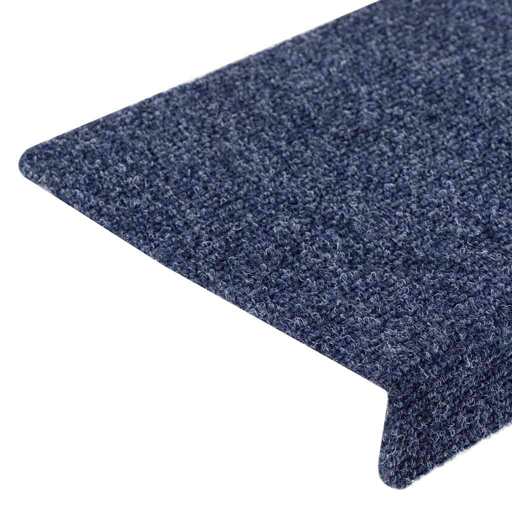 Tappetini per scale autoadesivi 20 pz 65x21x4 cm Antracite Bordo rettangolare | homemem39