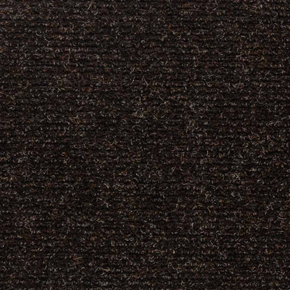 Tappetini per scale autoadesivi 30 pz 76x20 cm marrone scuro rettangolari | homemem39