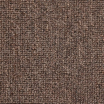 Tappetini per scale 30 pz 56x17x3 cm Marrone caffè Semicircolari