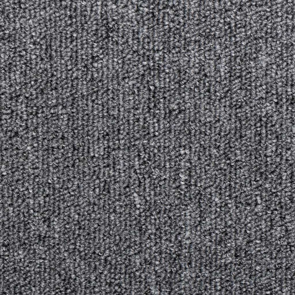 Tappetini per scale 30 pz 65x21x4 cm Grigio scuro Bordo rettangolare | homemem39