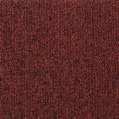 Tappetini per scale 30 pz 65x21x4 cm Bordeaux bordo rettangolare | homemem39