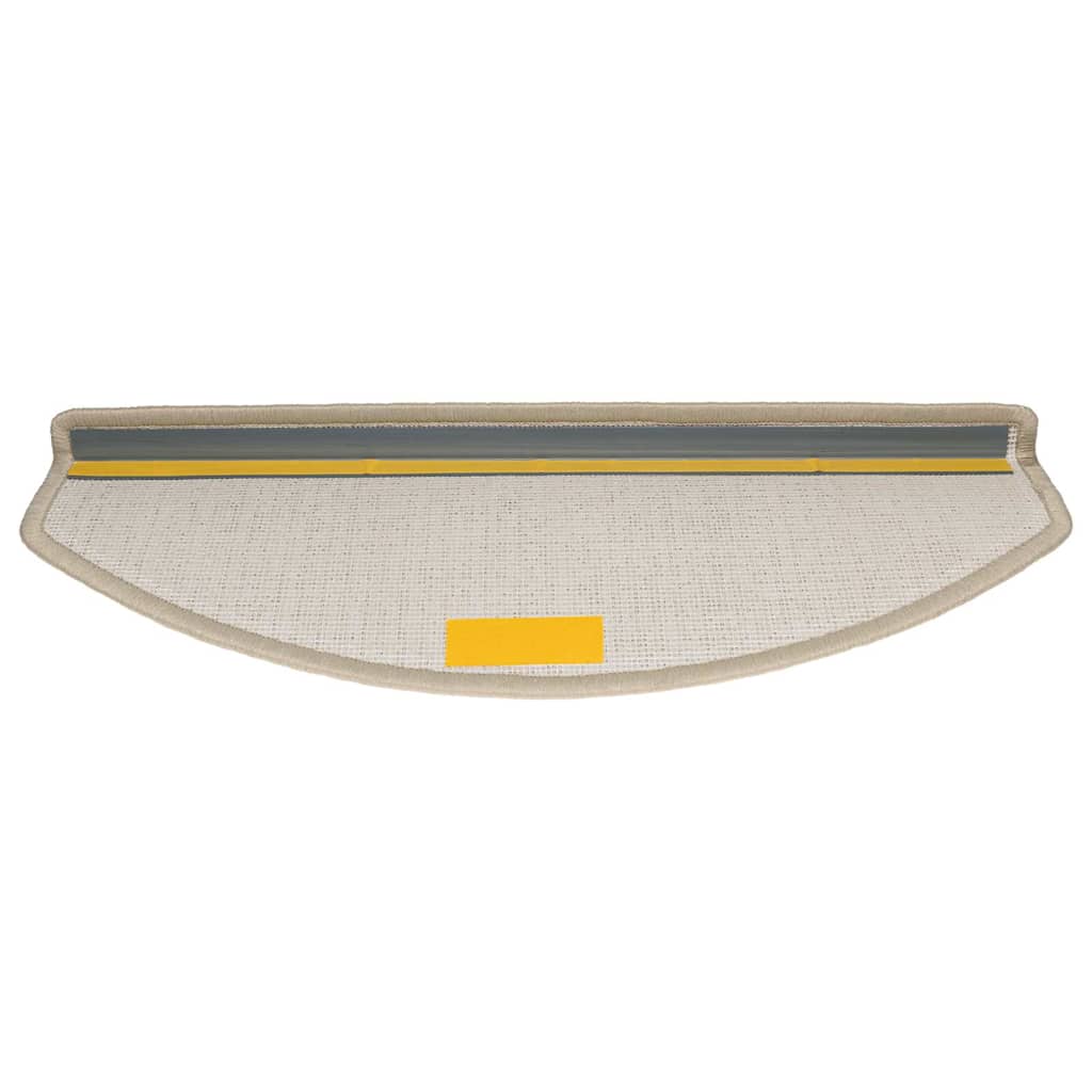 Tappetini per scale 20 pz 65x24x4 cm tortora semicircolari grandi | homemem39