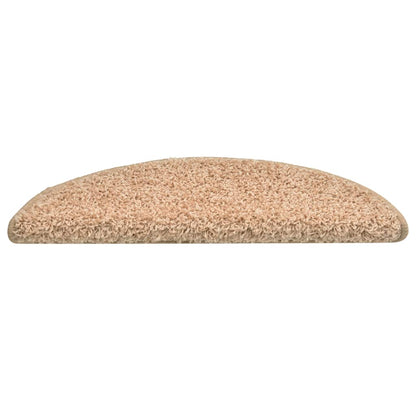 Tappetini per scale 30 pz 56x17x3 cm Oro Semicircolari | homemem39