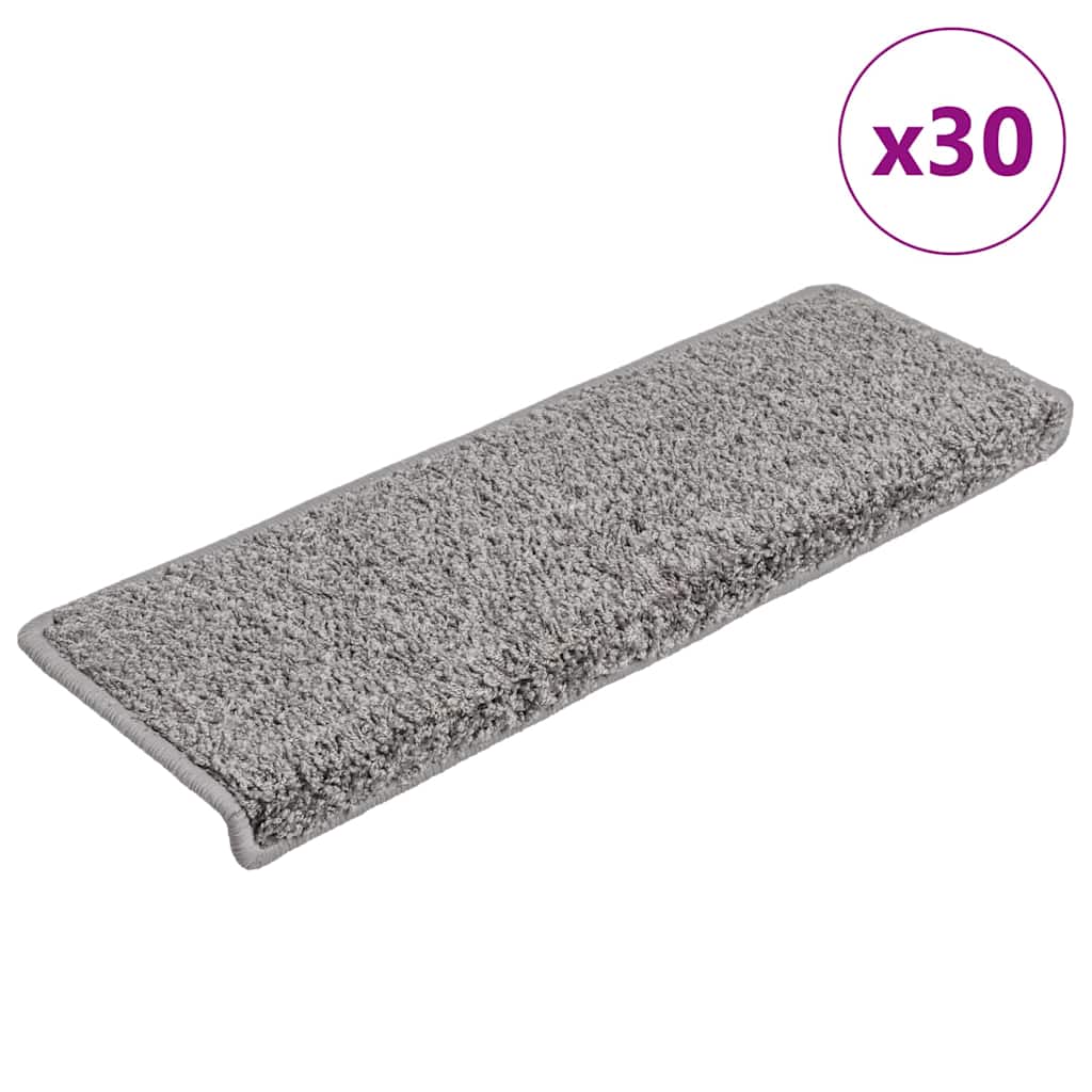 Tappetini per scale 30 pz 65x21x4 cm Bordo rettangolare
