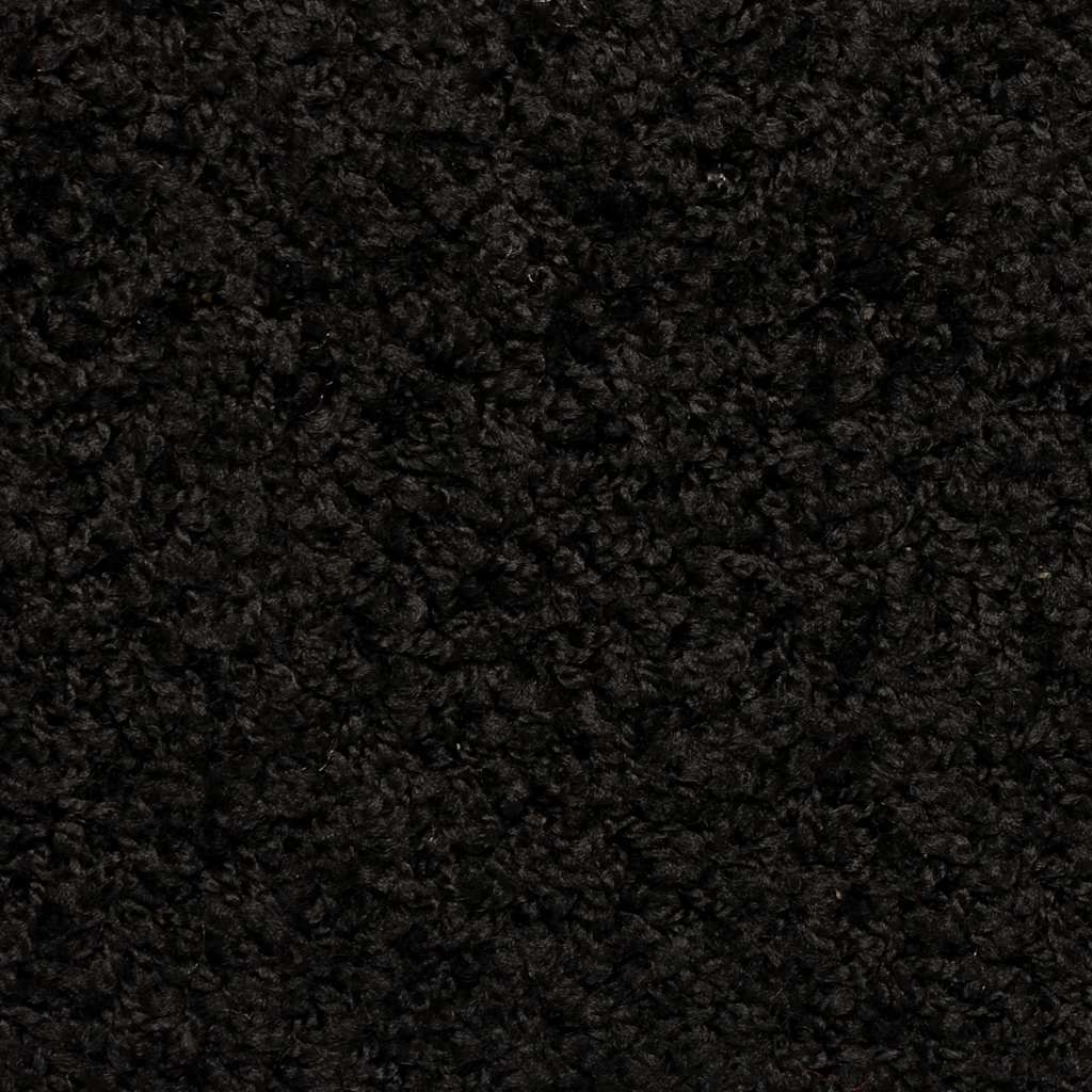 Tappetini per scale 30 pz 65x21x4 cm Nero Bordo rettangolare
