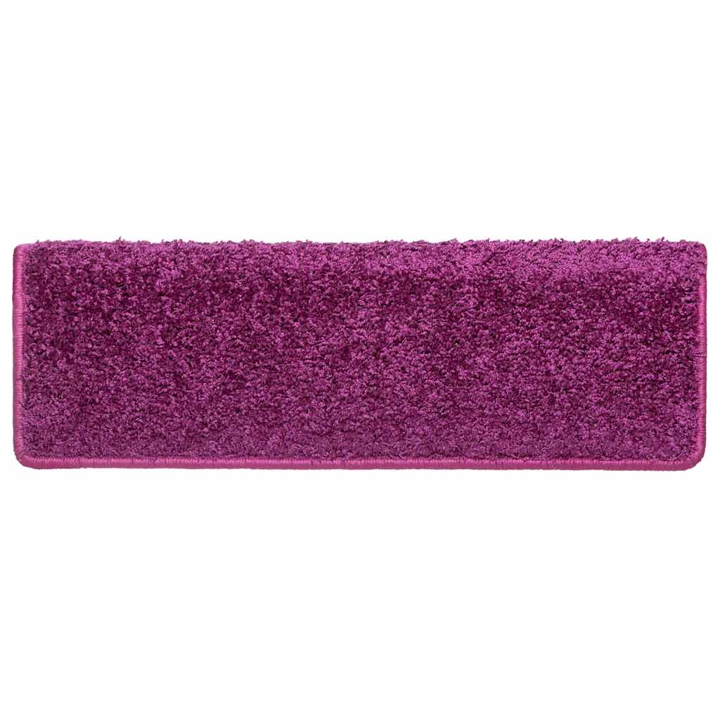 Tappetini per scale 30 pz 65x21x4 cm Bordo rettangolare