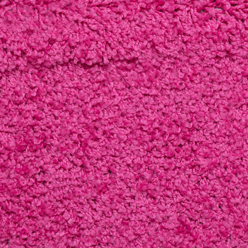 Tappetini per scale 30 pz 65x21x4 cm Rosa Bordo rettangolare | homemem39