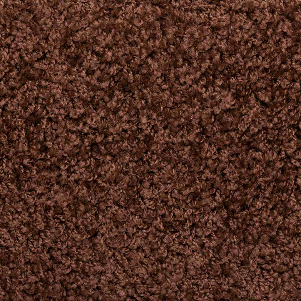 Tappetini per scale 20 pz 65x21x4 cm Marrone Bordo rettangolare | homemem39