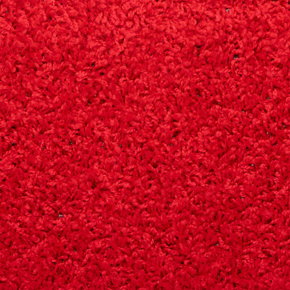 Tappetini per scale 20 pz 65x21x4 cm Rosso Bordo rettangolare | homemem39