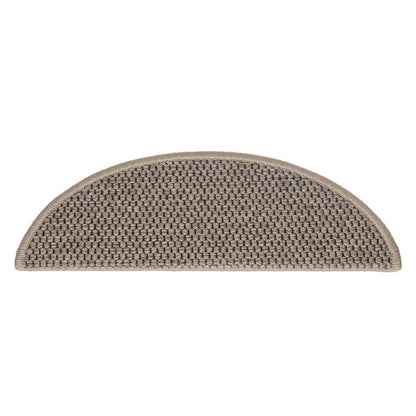 Tappeti Adesivi Scale Aspetto Sisal 30 pz 56x17x3cm Beige Scuro | homemem39