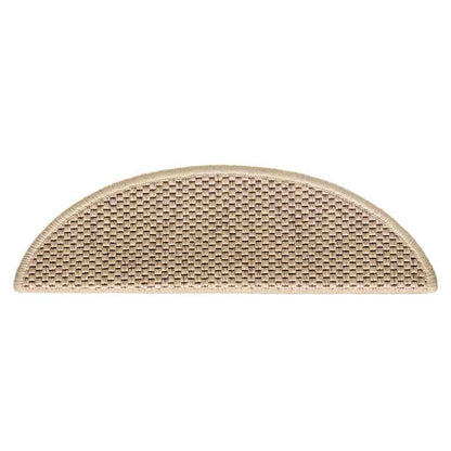 Tappeti Autoadesivi Scale Aspetto Sisal 30 pz 56x17x3 cm Sabbia | homemem39