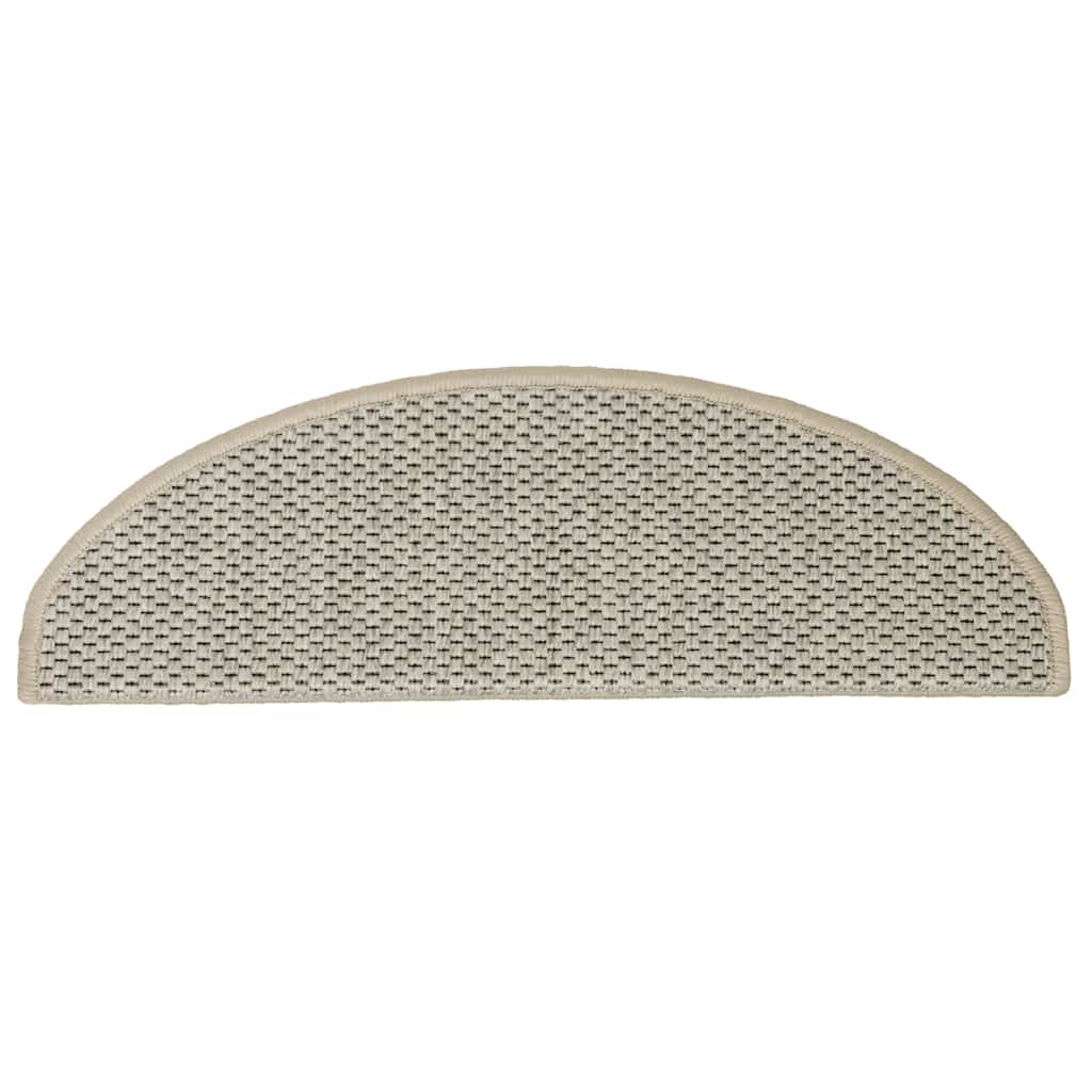 Tappeti Adesivi Scale Aspetto Sisal 30pz 65x21x4cm Verde Chiaro | homemem39