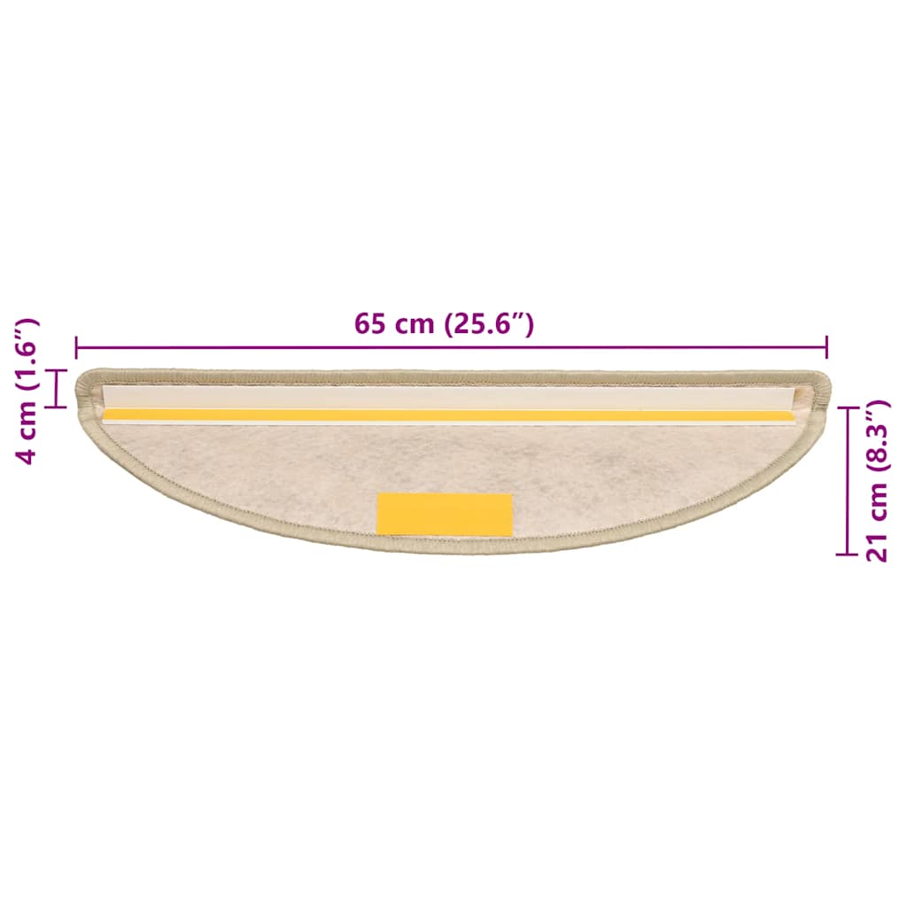 Tappeti Adesivi Scale Aspetto Sisal 30pz 65x21x4cm Verde Chiaro | homemem39