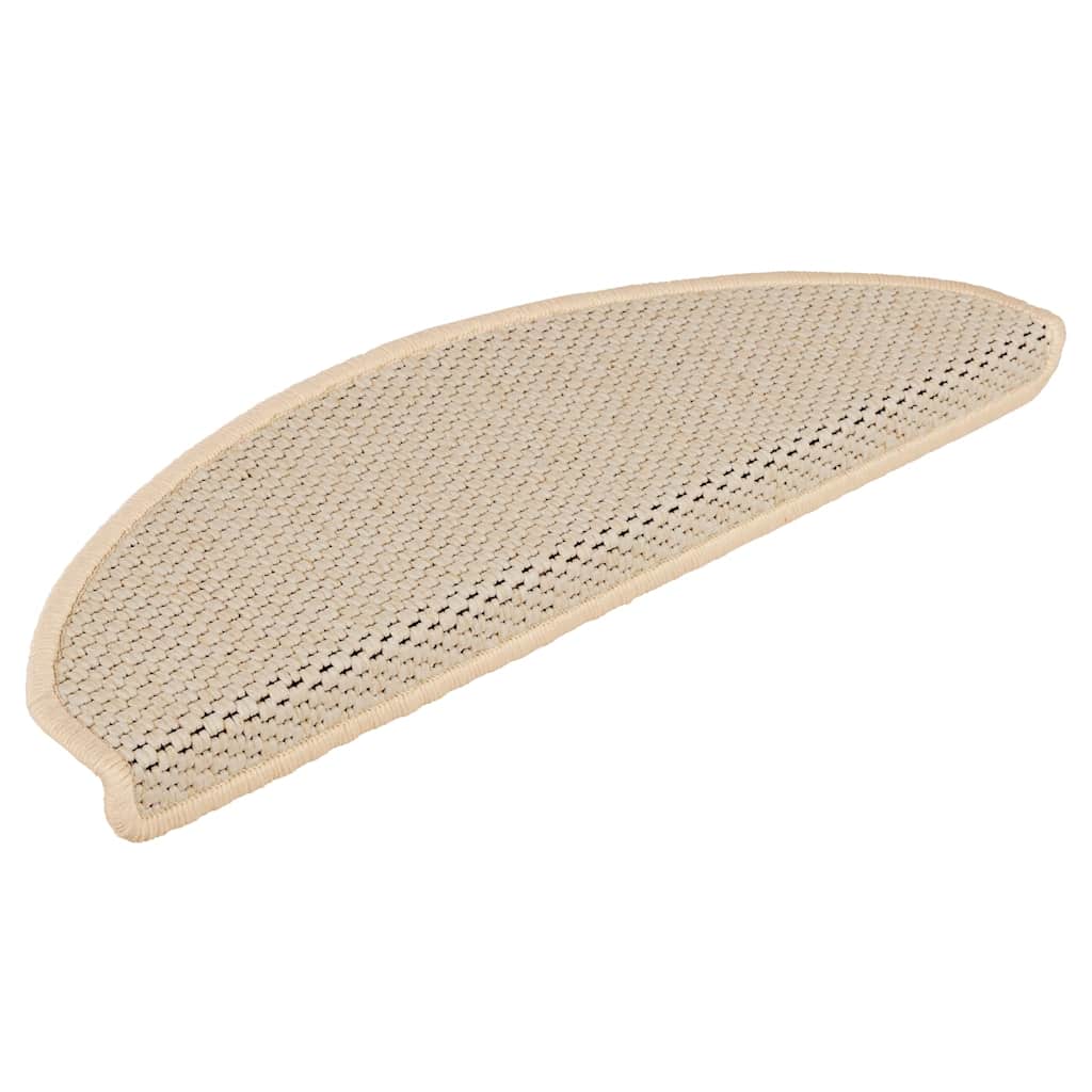 Tappeti Autoadesivi Scale Aspetto Sisal 30pz 65x21x4 cm Berbero | homemem39