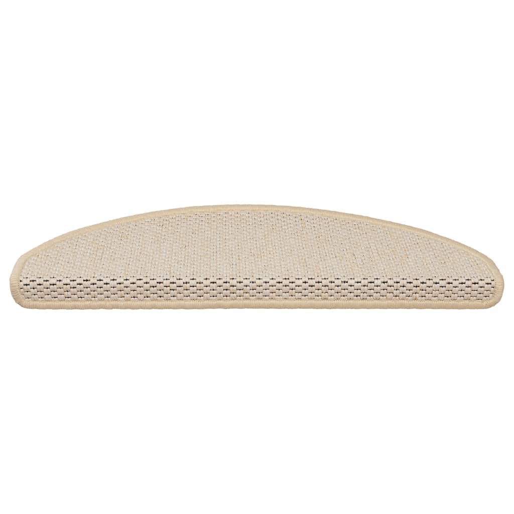 Tappeti Autoadesivi Scale Aspetto Sisal 30pz 65x21x4 cm Berbero | homemem39