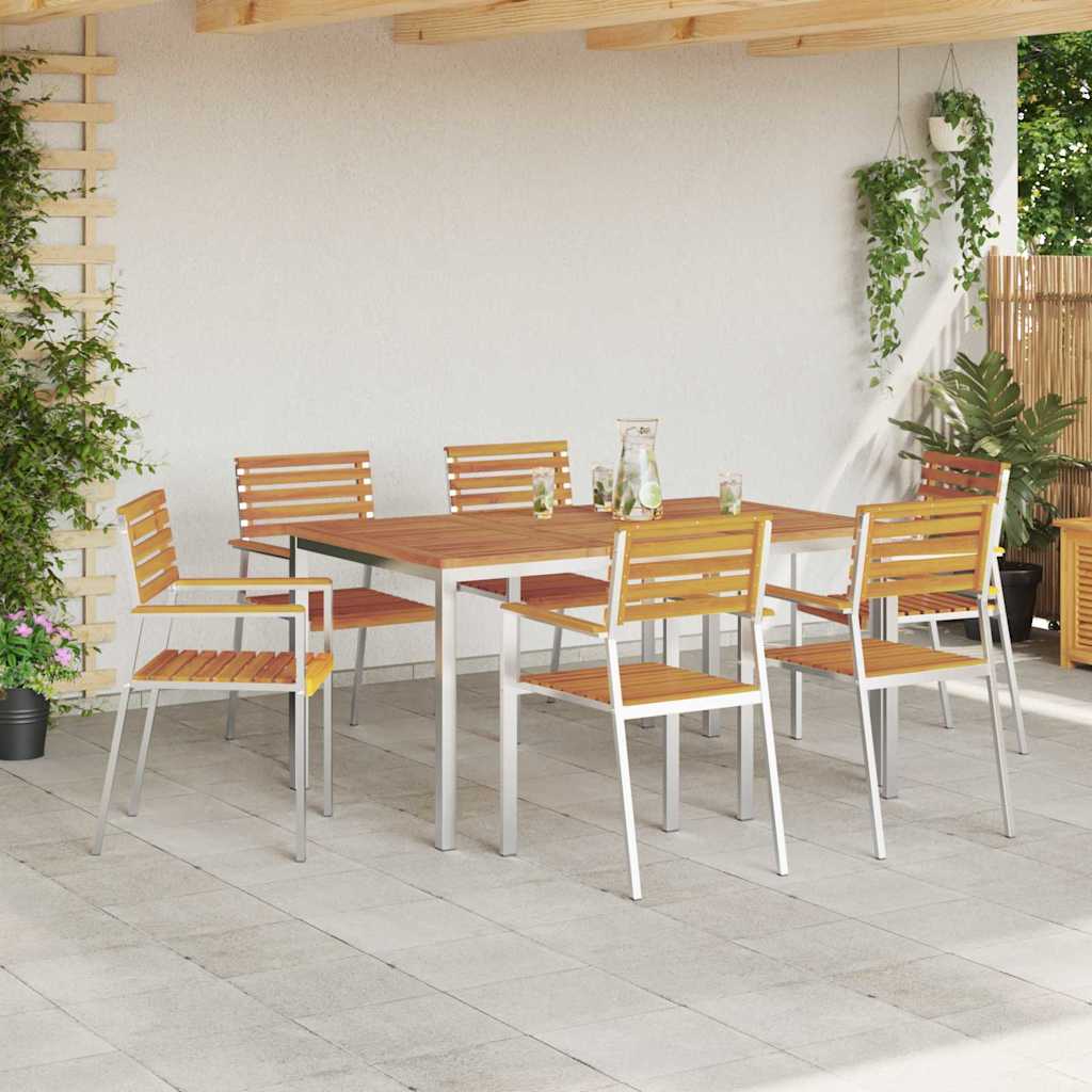 Set da Pranzo per Giardino 7 pcs | homemem39