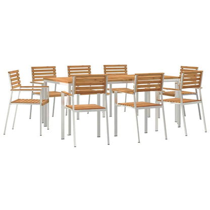 Set da Pranzo per Giardino 9 pcs