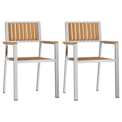 Setdapranzodagiardino Marrone Teak solido