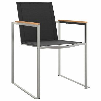 Set da Pranzo per Giardino 5 pcs Legno massiccio di teak