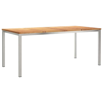 Set da Pranzo per Giardino 7 pcs Legno massiccio di teak