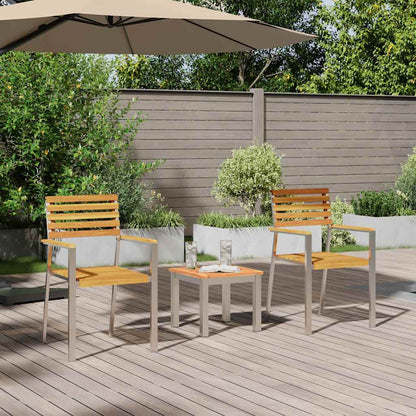 Set da Pranzo per Giardino 3 pcs Marrone | homemem39