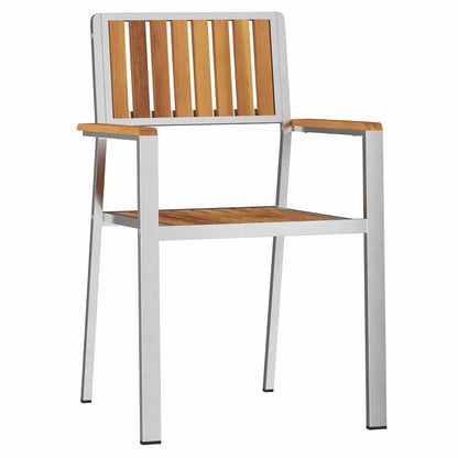 Set da Pranzo per Giardino 3 pcs Legno massello di acacia