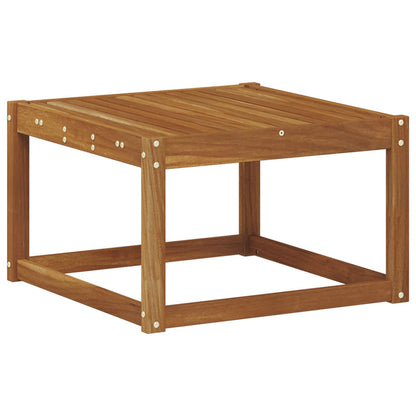 Set di divani da esterno 5 pz Naturale Legno di Acacia Massello