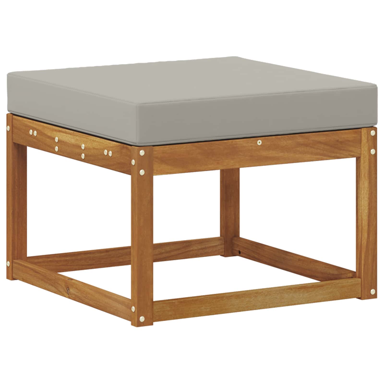 Set di divani da esterno 6 pcs Grigio Naturale e Chiaro | homemem39