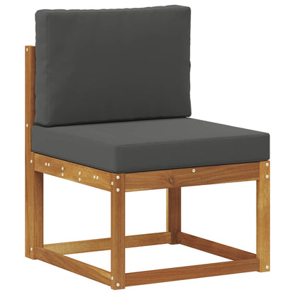 Set di divani da esterno 10 pcs Naturale e Antracite | homemem39