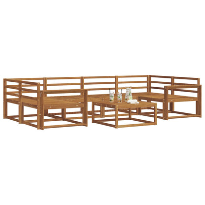 Set di divani da esterno 7 pcs Naturale | homemem39