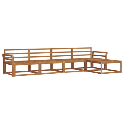 Set di divani da esterno 5 pcs Naturale | homemem39