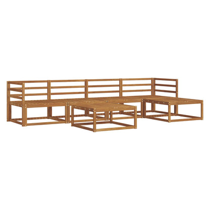 Set di divani da esterno 6 pcs Naturale | homemem39