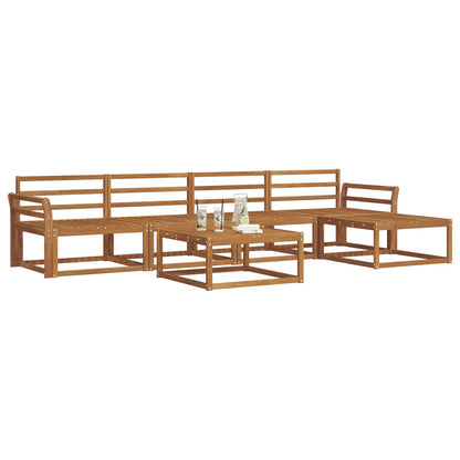 Set di divani da esterno 6 pcs Naturale | homemem39
