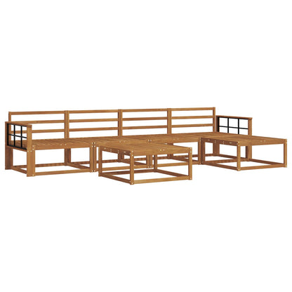 Set di divani da esterno 6 pcs Naturale | homemem39
