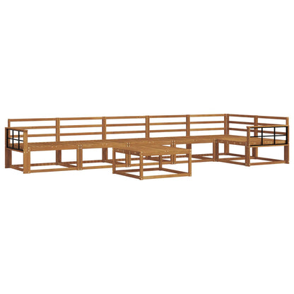 Set di divani da esterno 7 pcs Naturale | homemem39