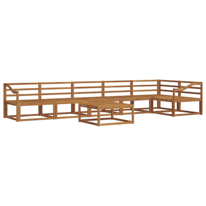 Set di divani da esterno 7 pcs Naturale | homemem39