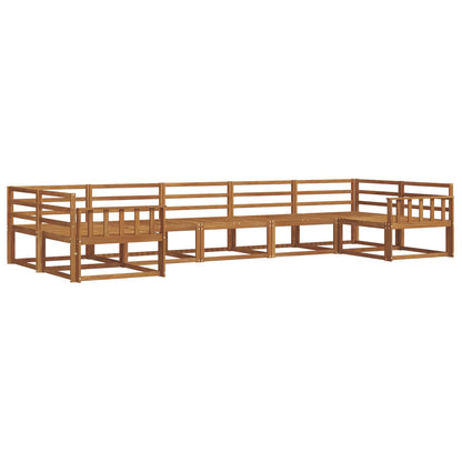 Set di divani da esterno 7 pcs Naturale | homemem39