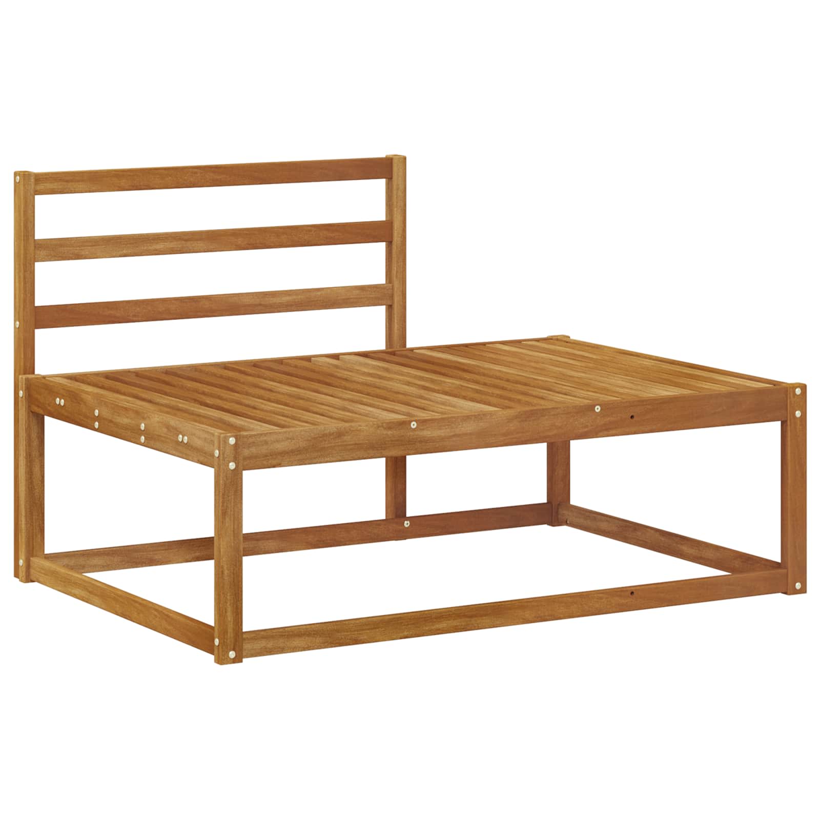Set di divani da esterno Naturale Legno di Acacia Massello | homemem39