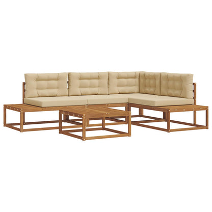 Set di divani da esterno Naturale e Beige | homemem39
