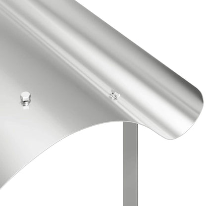 Cappello per Camino Argento 59.5 x 50 x 36.5 cm