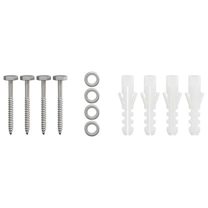 Cappello per Camino Argento 59.5 x 50 x 36.5 cm