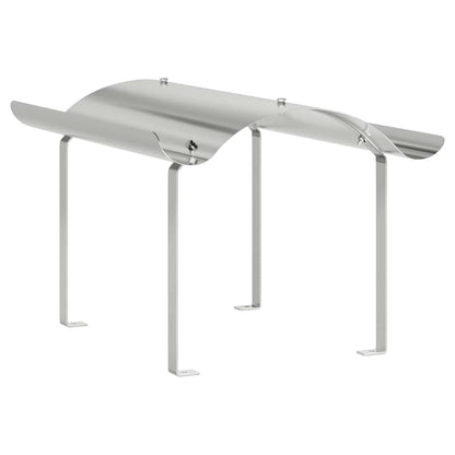 Cappello per Camino Argento 59.5 x 50 x 36.5 cm