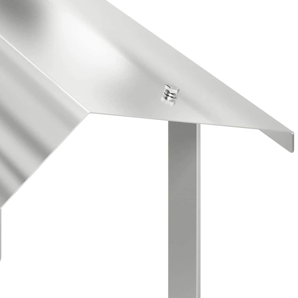 Cappa Camino Argento 40 x 40 x 37.5 cm Acciaio inossidabile