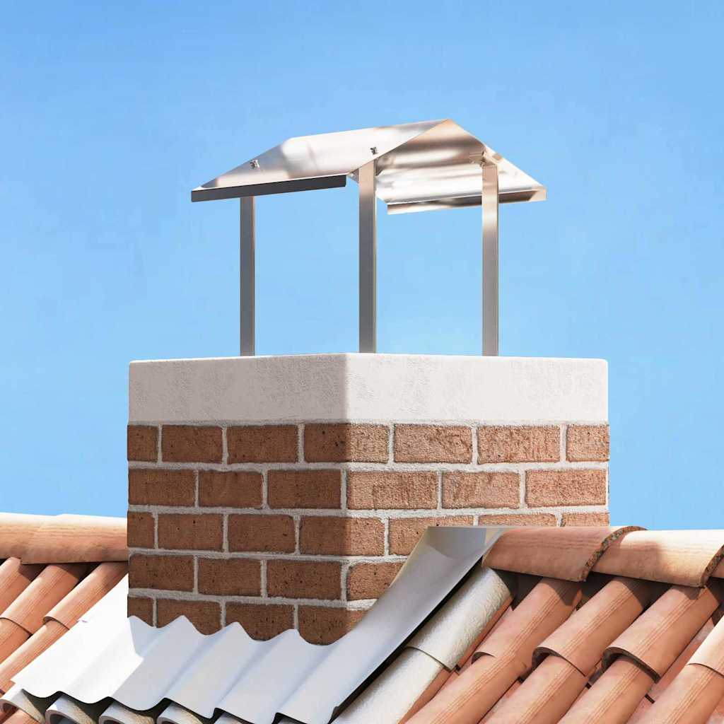 Cappa Camino Argento 40 x 40 x 37.5 cm Acciaio inossidabile